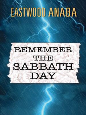 cover image of Remember the Sabbath Day